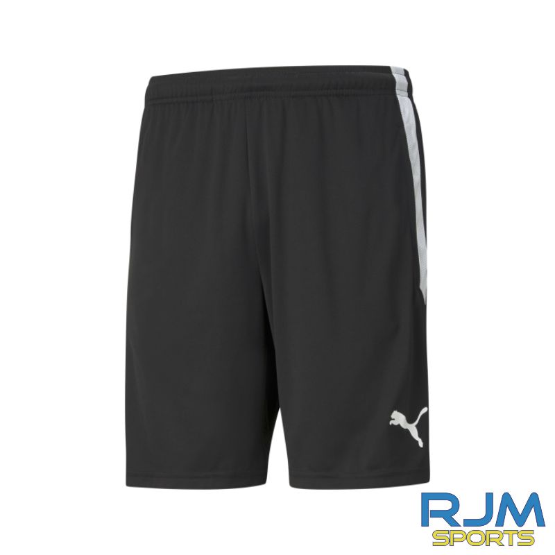 Glenrothes Athletic FC Puma Team Liga Coaches Training Shorts Black