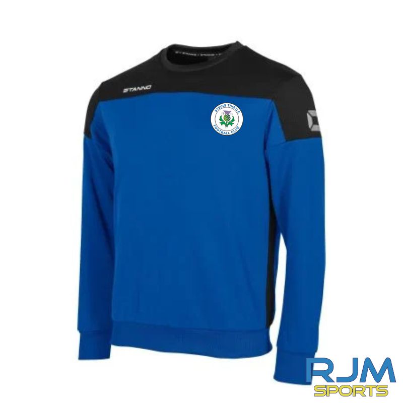 Steins Thistle FC Stanno Pride Players Top Round Neck Royal Black