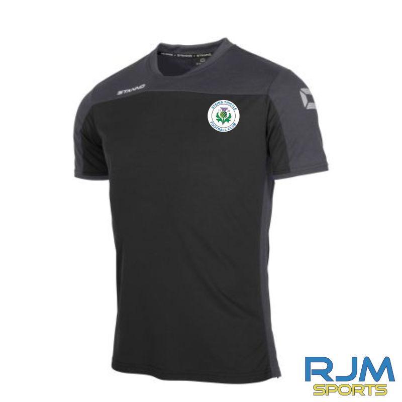 Steins Thistle FC Stanno Pride Coaches Players T-Shirt Black