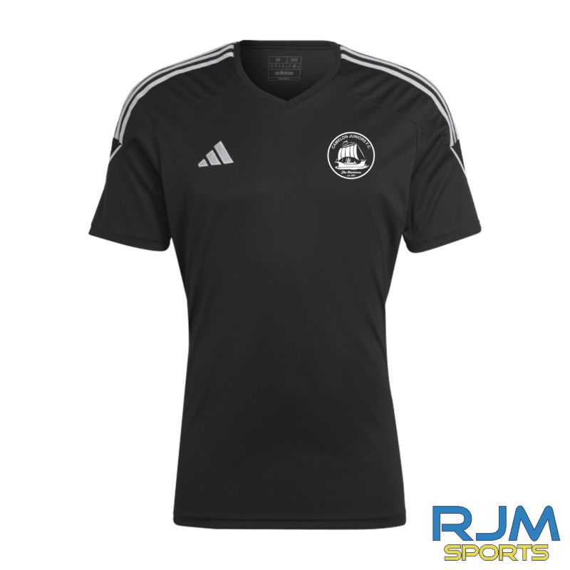 Camelon Juniors FC Adidas Tiro 23 League Jersey Black