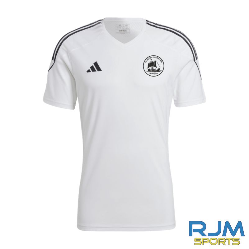 Camelon Juniors FC Adidas Tiro 23 League Jersey White