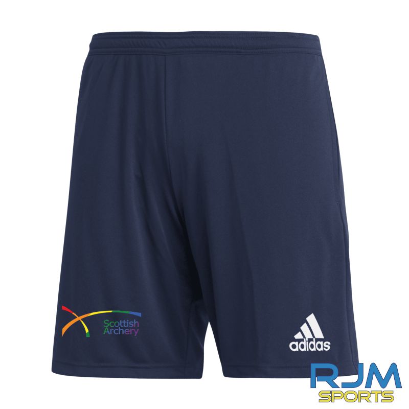 Scottish Archery Adidas Entrada 22 Shorts Team Navy Blue