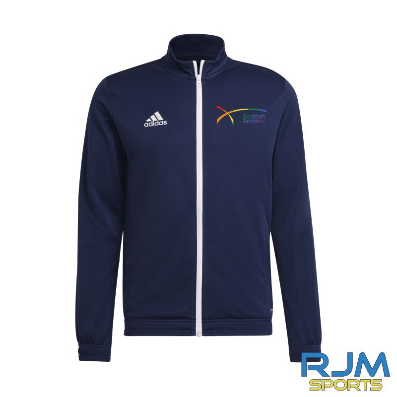 Scottish Archery Adidas Entrada 22 Track Jacket Team Navy Blue