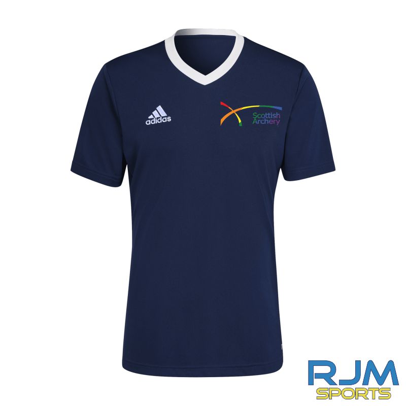 Scottish Archery Adidas Entrada 22 Jersey Team Navy Blue