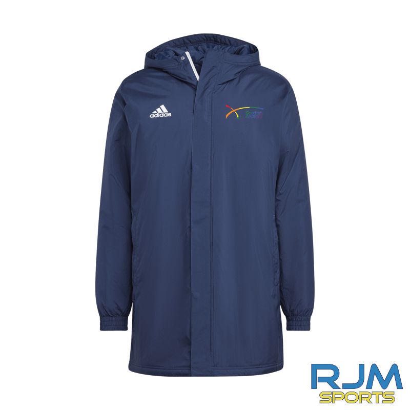 Scottish Archery Adidas Entrada 22 Stadium Jacket Team Navy Blue