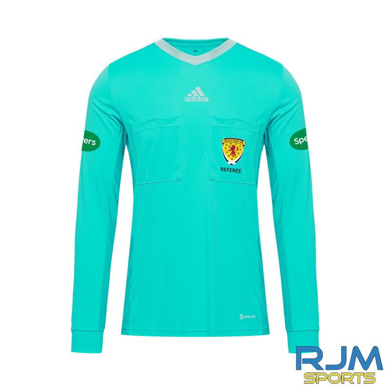 SFA Adidas Referee 22 Long Sleeve Jersey Mint Rush