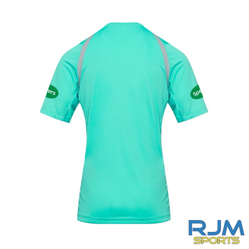 SFA Adidas Referee 22 Short Sleeve Jersey Mint Rush - Image 2