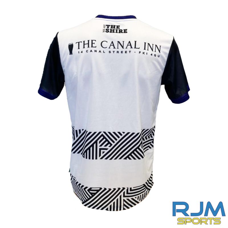 East Stirlingshire FC 2023/24 Uhlsport Home Shirt White/Black - Image 2