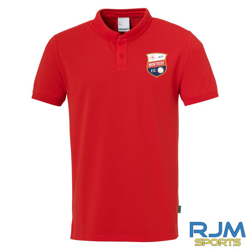 Montrose FC Uhlsport Essential Polo Shirt Prime - Image 5