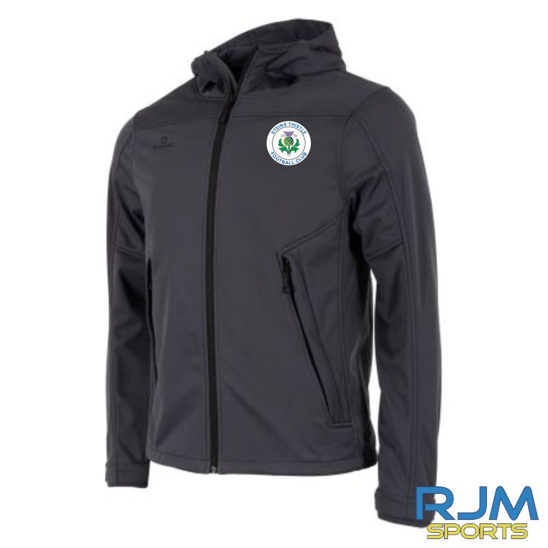 Steins Thistle FC Stanno Prime Softshell Jacket Black