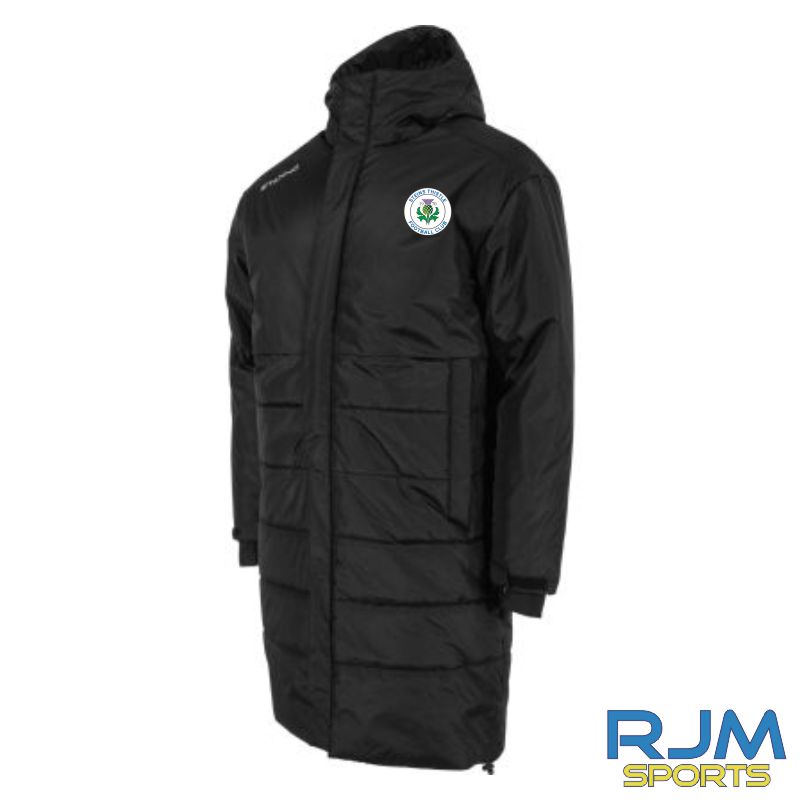 Steins Thistle FC Stanno Prime Long Coach Jacket Black