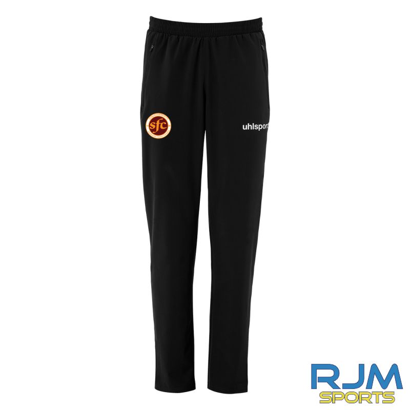 Stenhousemuir FC Uhlsport Evo Woven Pants Black