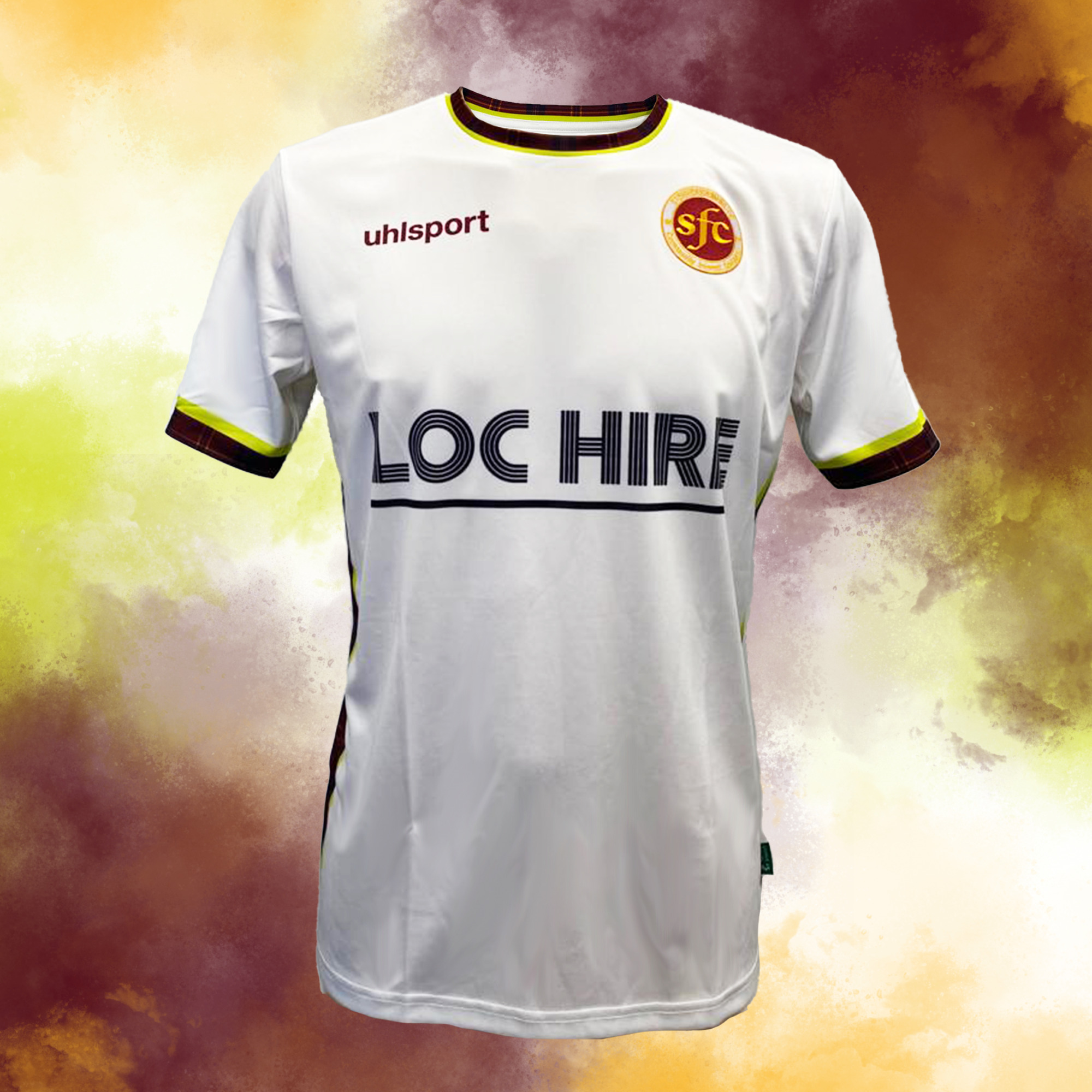 Stenhousemuir FC 2023/24 Away Shirt White