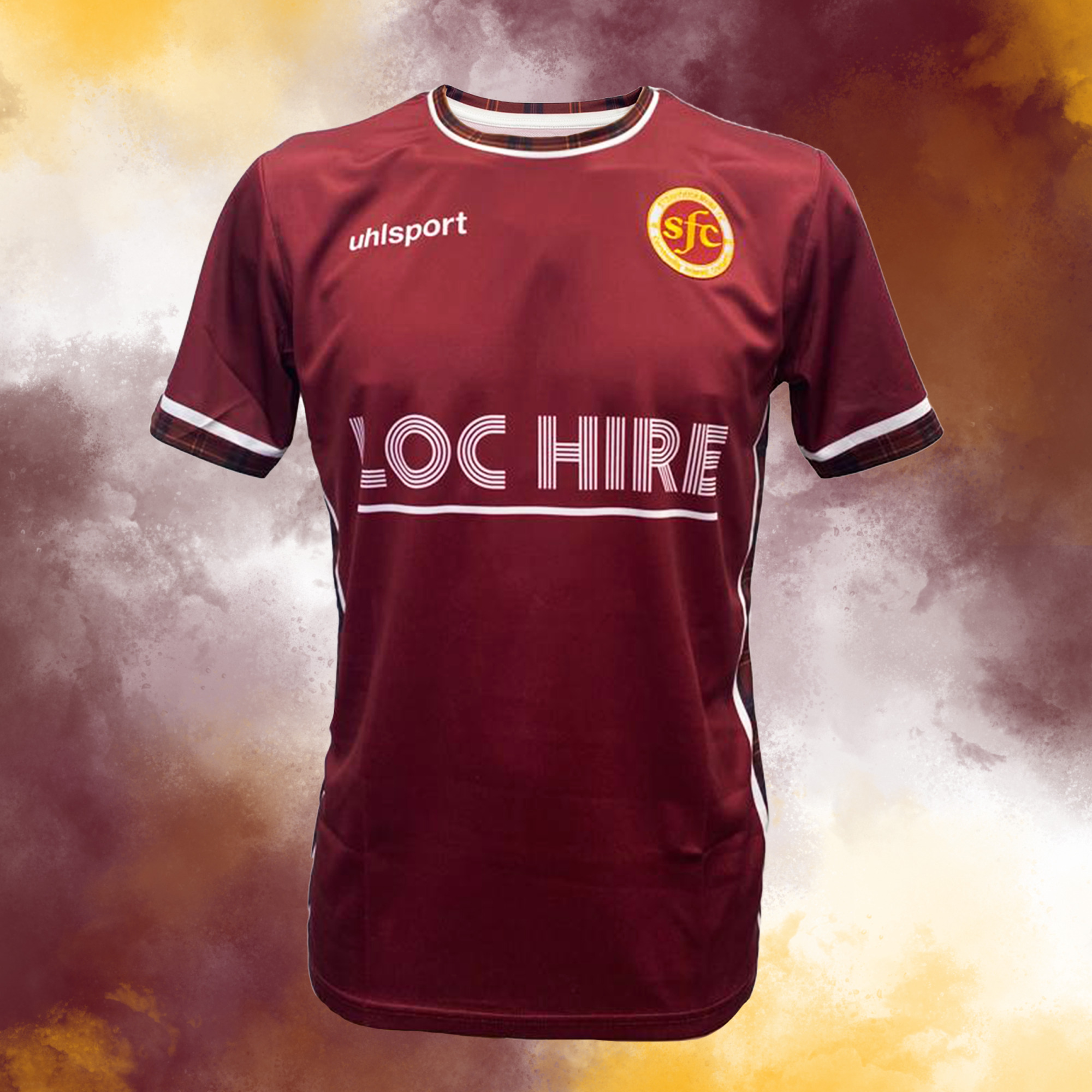 Stenhousemuir FC 2023/24 Home Shirt Burgundy