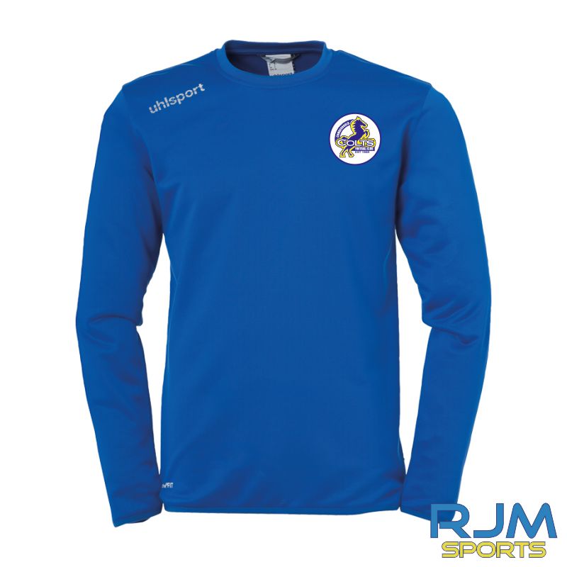 Cumbernauld Colts FC Training Uhlsport Essential Training Top Azure Blue
