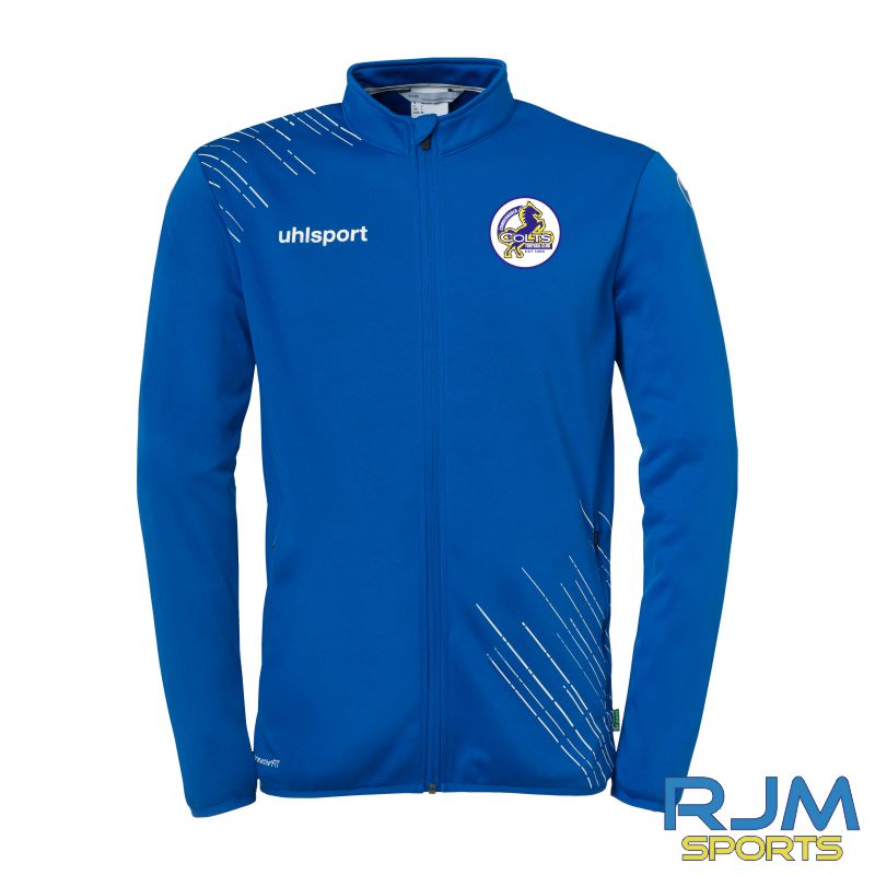 Cumbernauld Colts FC Match Day Uhlsport Score 26 Classic Jacket Azure Blue