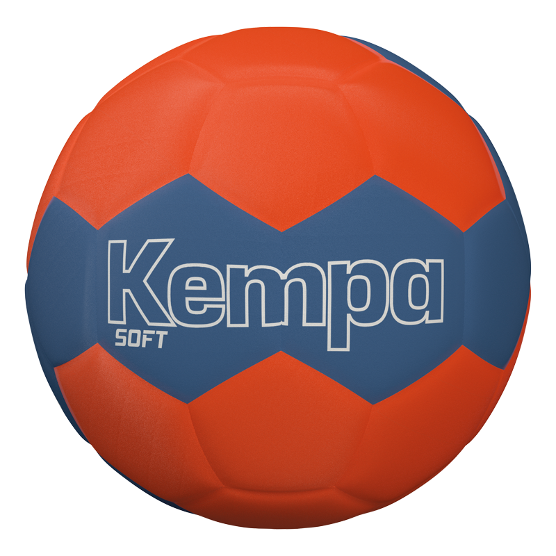 Kempa Soft Handball Ice Grey/Fluo Orange