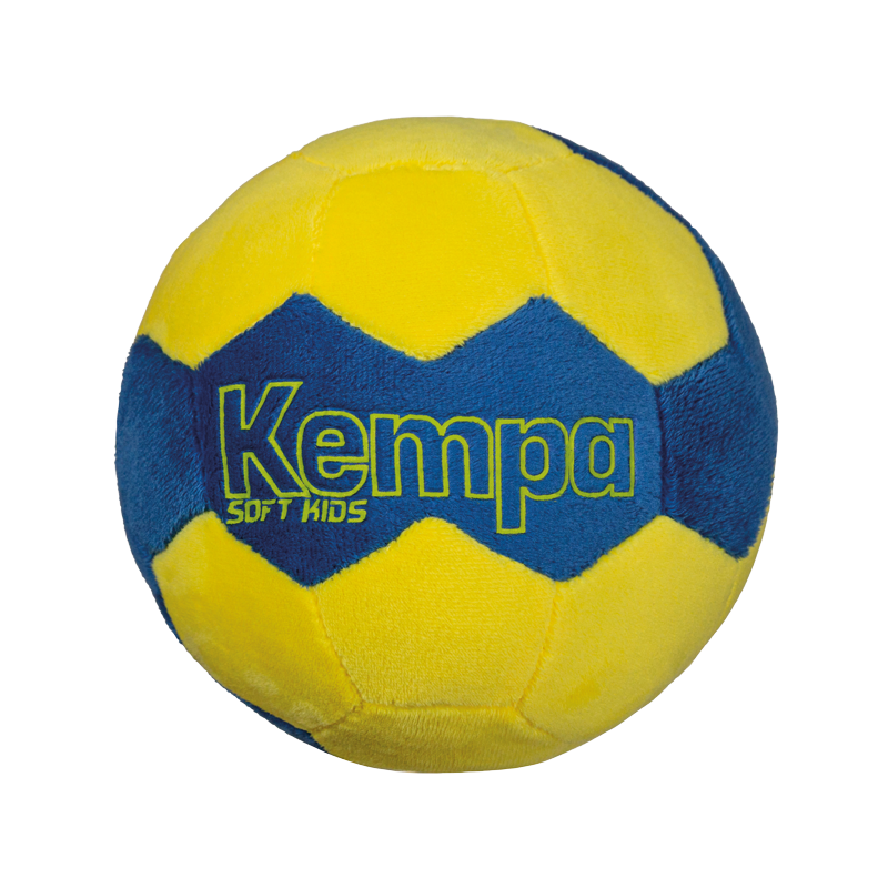 Kempa Soft Kids Handball Kempablue/Fluo Yellow