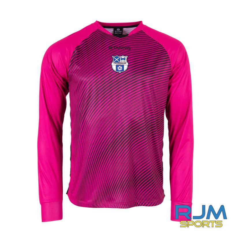 Calderbraes FC Stanno Vortex Goalkeeper Away Shirt Magenta/Black