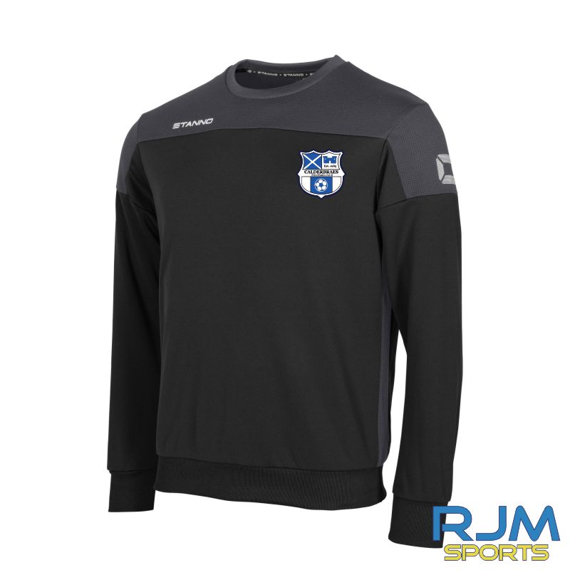 Calderbraes FC Stanno Pride Round Neck Training Top Black/Anthracite