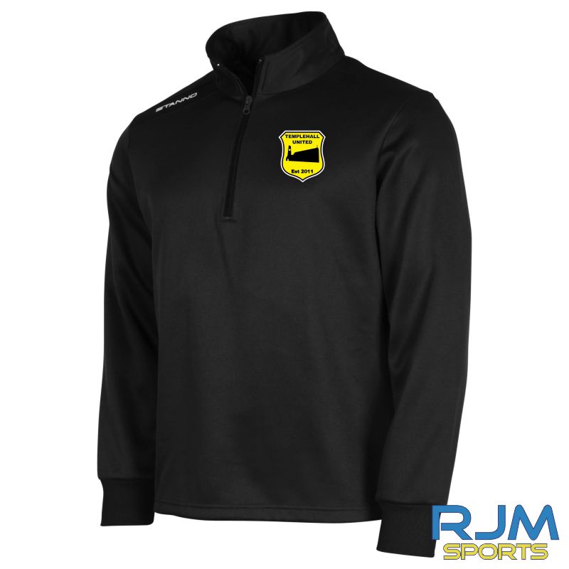 Templehall United Stanno Field Training Quarter Zip Black