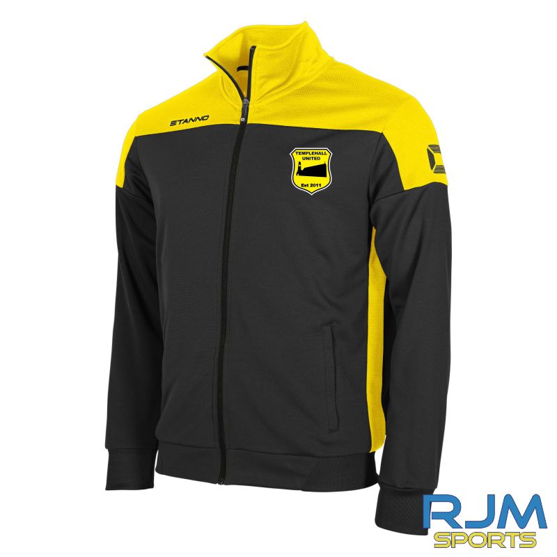 Templehall United Stanno Pride Training Full Zip Jacket Black/Yellow