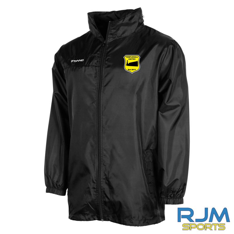 Templehall United Stanno Field All Weather Jacket Black