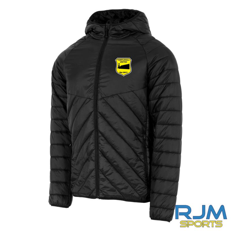 Templehall United Stanno Prime Puffer Jacket II Black