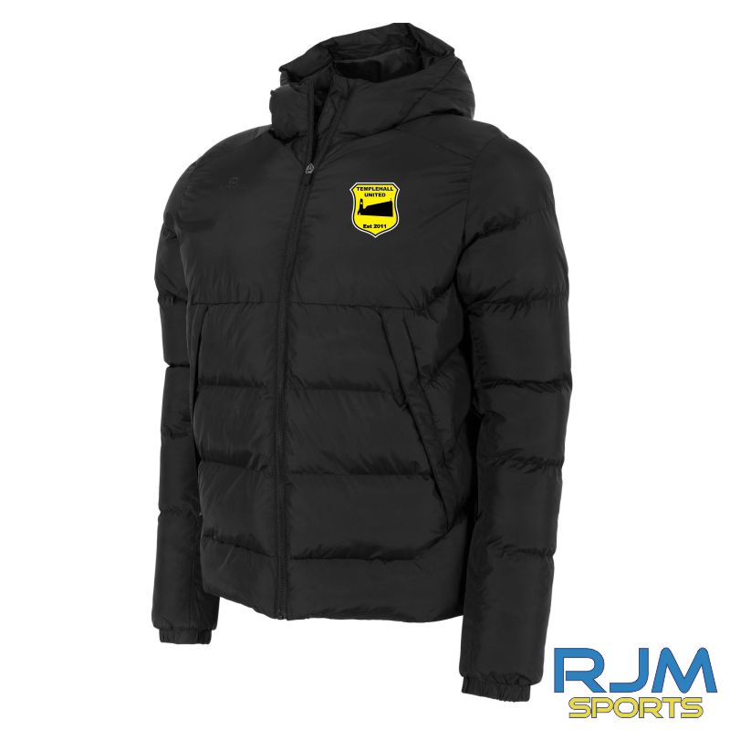 Templehall United Stanno Prime Padded Jacket Black