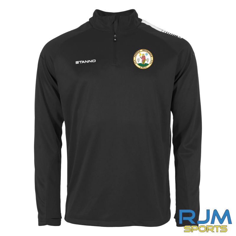 Forres Mechanics FC Stanno First Quarter Zip Black/Anthracite