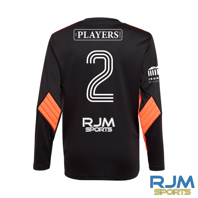 Camelon Juniors Foundation Away Goalkeeper Adidas Squadra 21 Jersey Solar Red - Image 2