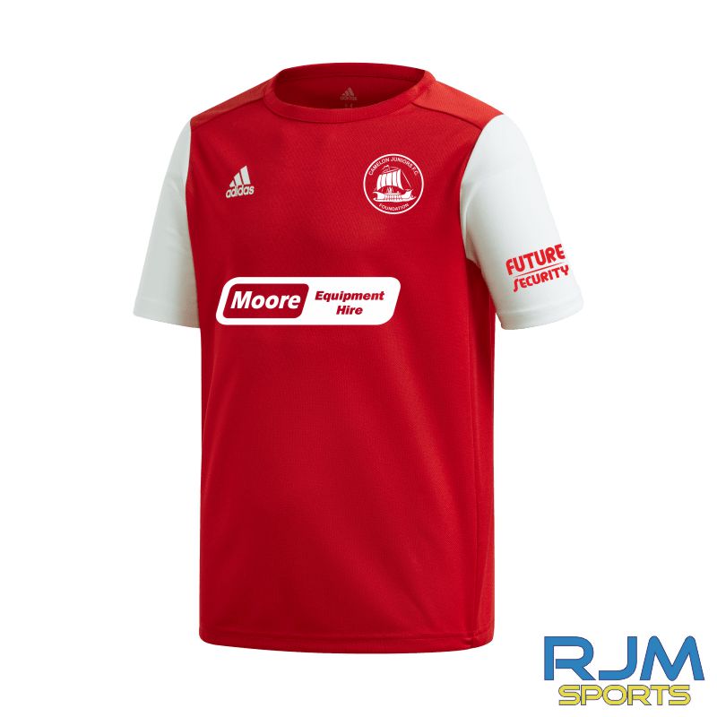 Camelon Juniors Foundation Home Adidas Estro 19 Jersey Power Red