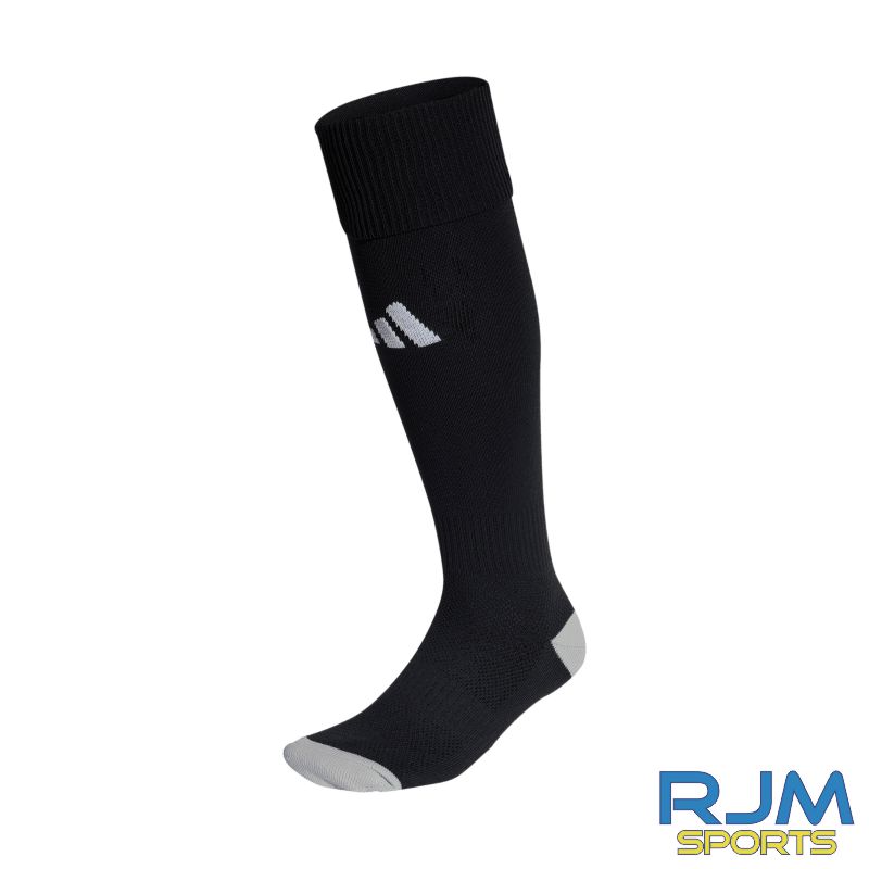 Camelon Juniors Foundation Home Goalkeeper Adidas Milano 23 Sock Black