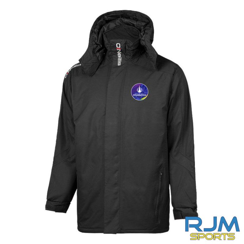 Falkirk Foundation Coaches O'Neills Touchdown III Full Zip Jacket Black
