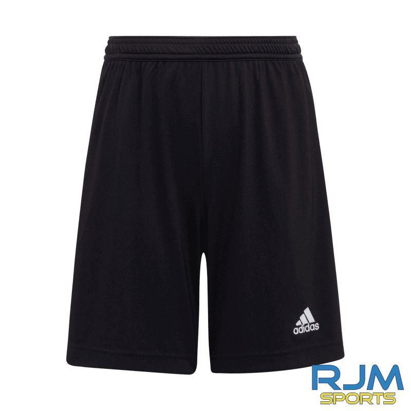 Hutchison Vale FC Home Adidas Entrada 22 Short Black