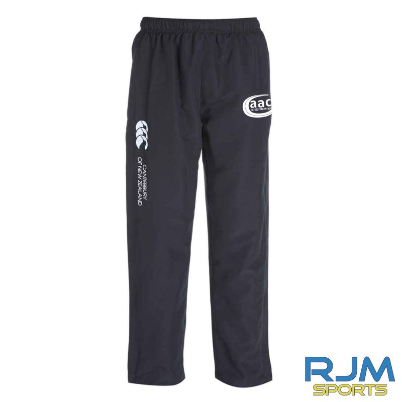 Corstorphine AAC Canterbury Kids Open Hem Stadium Pants Black