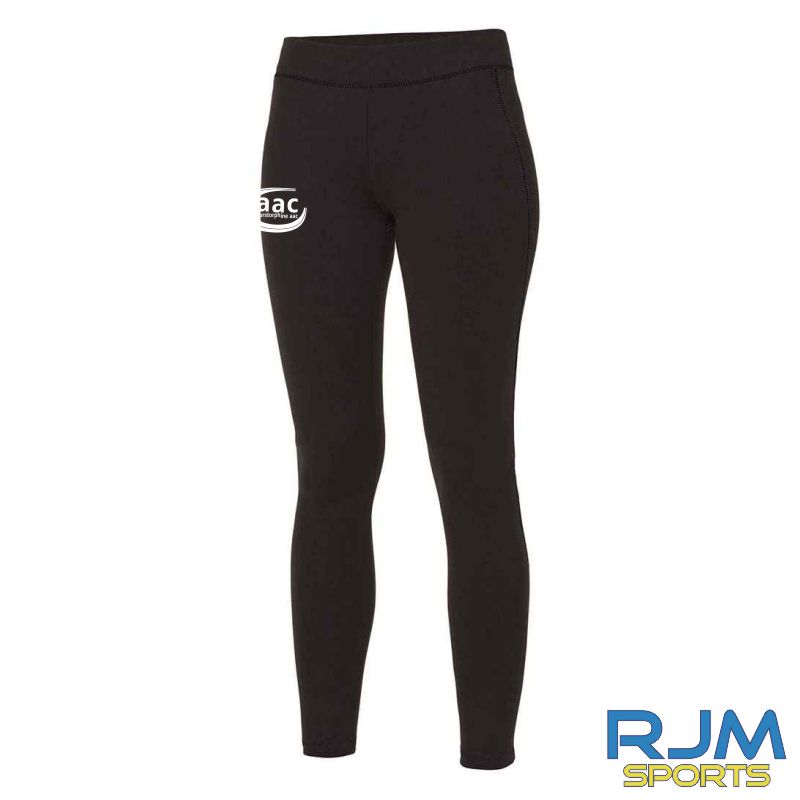 Corstorphine AAC AWDis Girls Cool Athletic Leggings Black