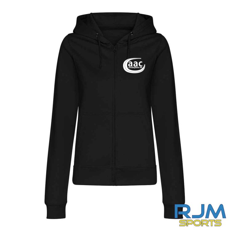 Corstorphine AAC AWDis Ladies Zipped Hoodie