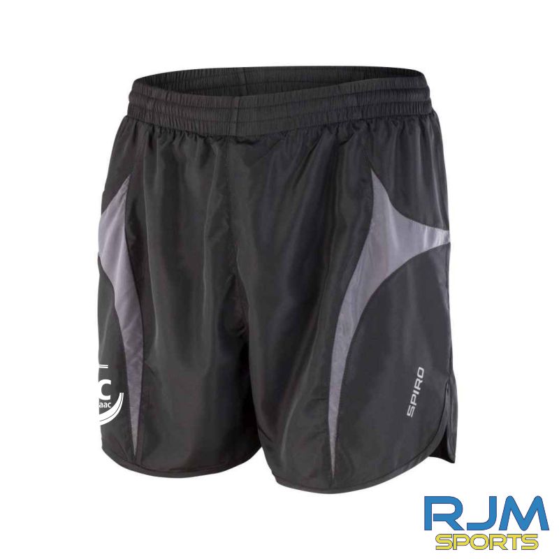 Corstorphine AAC Spiro Micro-Lite Running Shorts Black/White