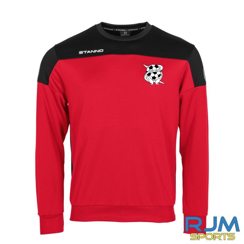 Cowie United FC Stanno Pride Round Neck Top Red/Black