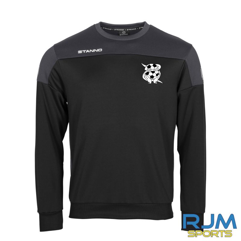 Cowie United FC Coaches Stanno Pride Round Neck Top Black/Anthracite