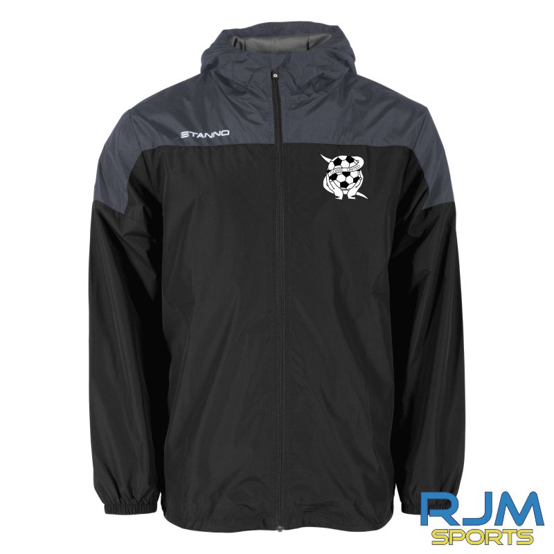 Cowie United FC Coaches Stanno Pride Windbreaker Black/Anthracite