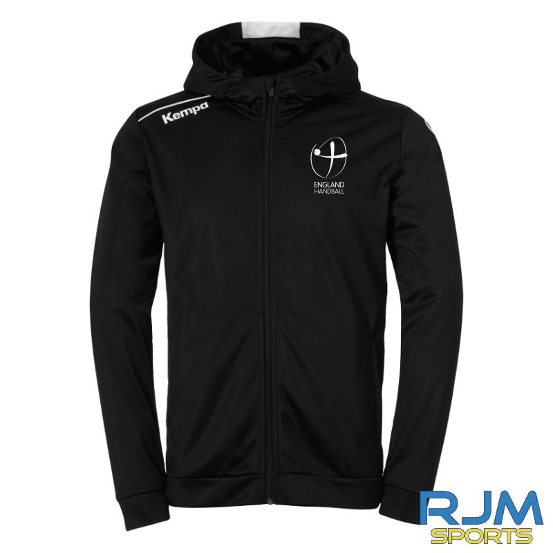 England Handball Kempa Referee Player Hood Jacket Black