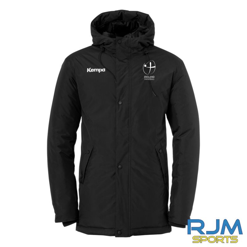 England Handball Kempa Winter Jacket Black