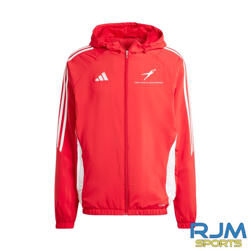 First Choice Goalkeeping Adidas Tiro 24 Windbreaker Red