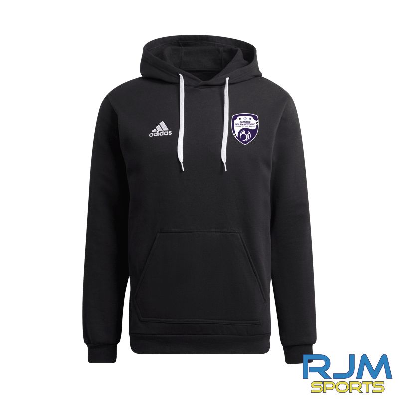 Glasgow Girls and Women Leisure Entrada 22 Hoodie Black