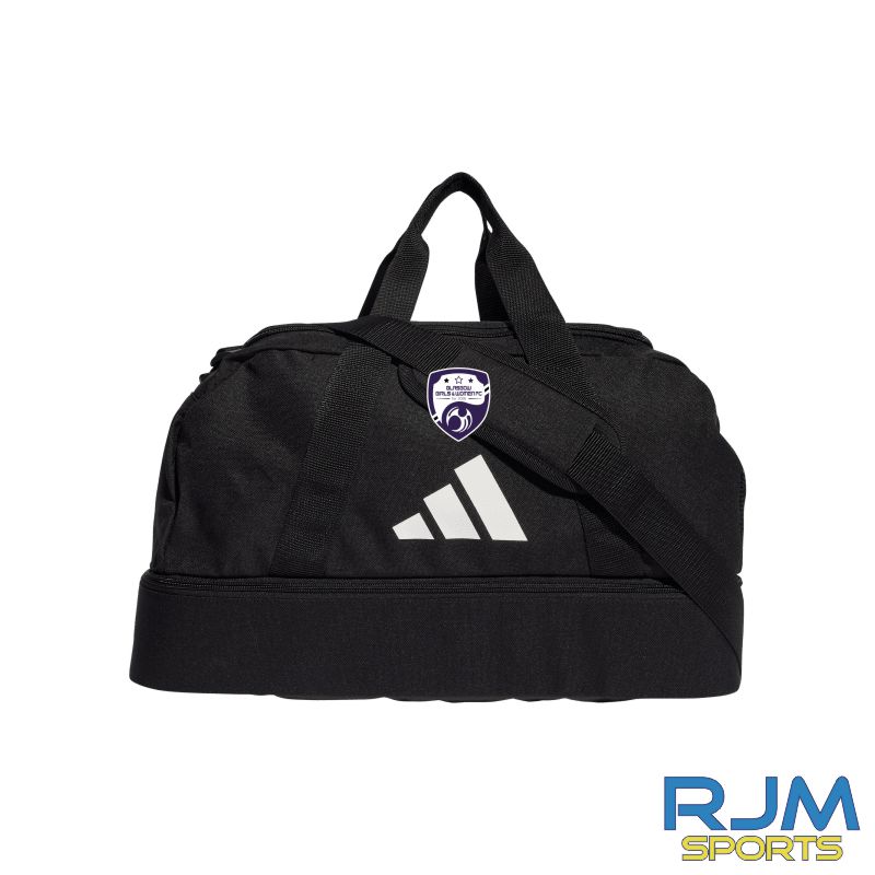 Glasgow Girls and Women Tiro League Duffle Small Bottom Compartment Black