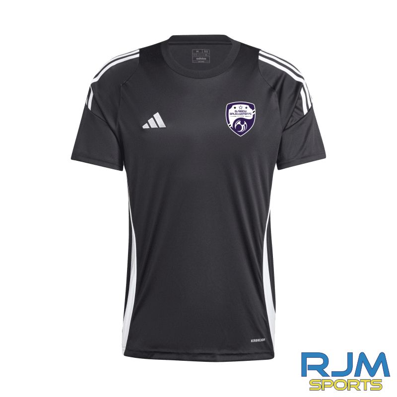 Glasgow Girls and Women Leisure Tiro 24 Jersey Black