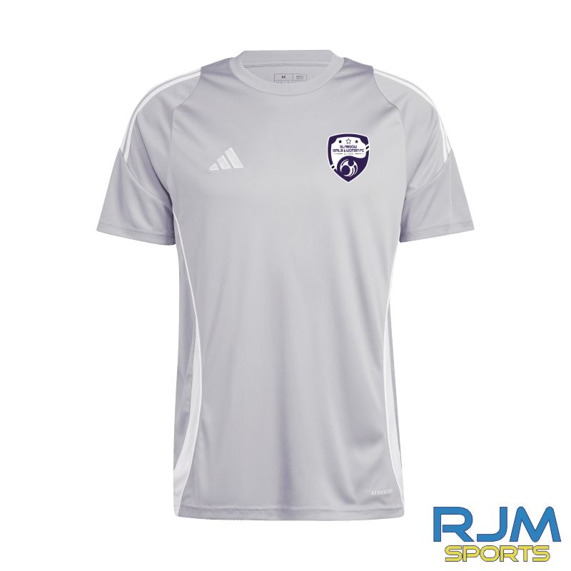 Glasgow Girls and Women Coaches Tiro 24 Jersey Grey