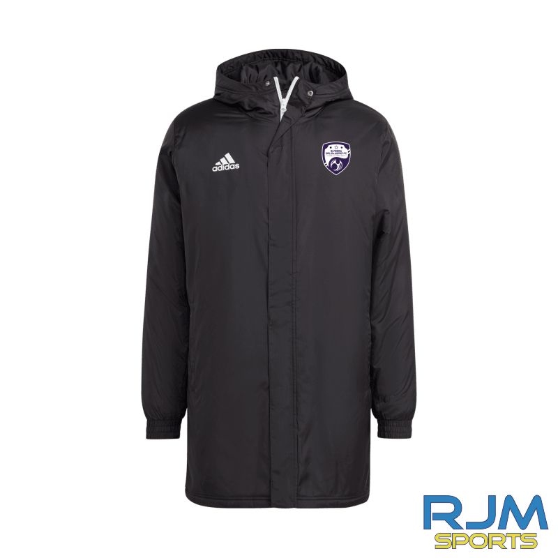 Glasgow Girls and Women Players Travel Entrada 22 Stadium Jacket Black